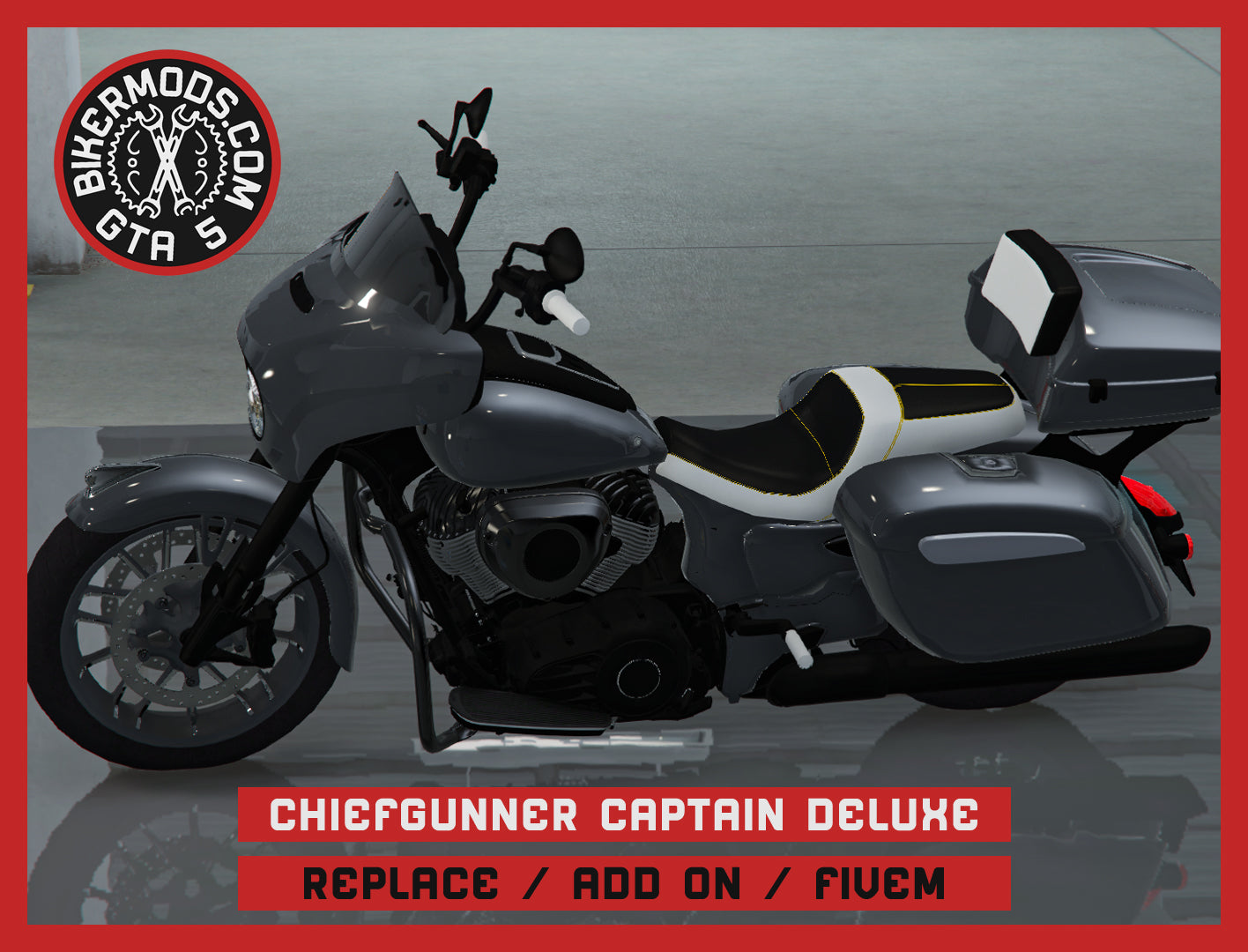 Chiefgunner Captain Deluxe (Replace / Add On / FiveM) 202k Poly