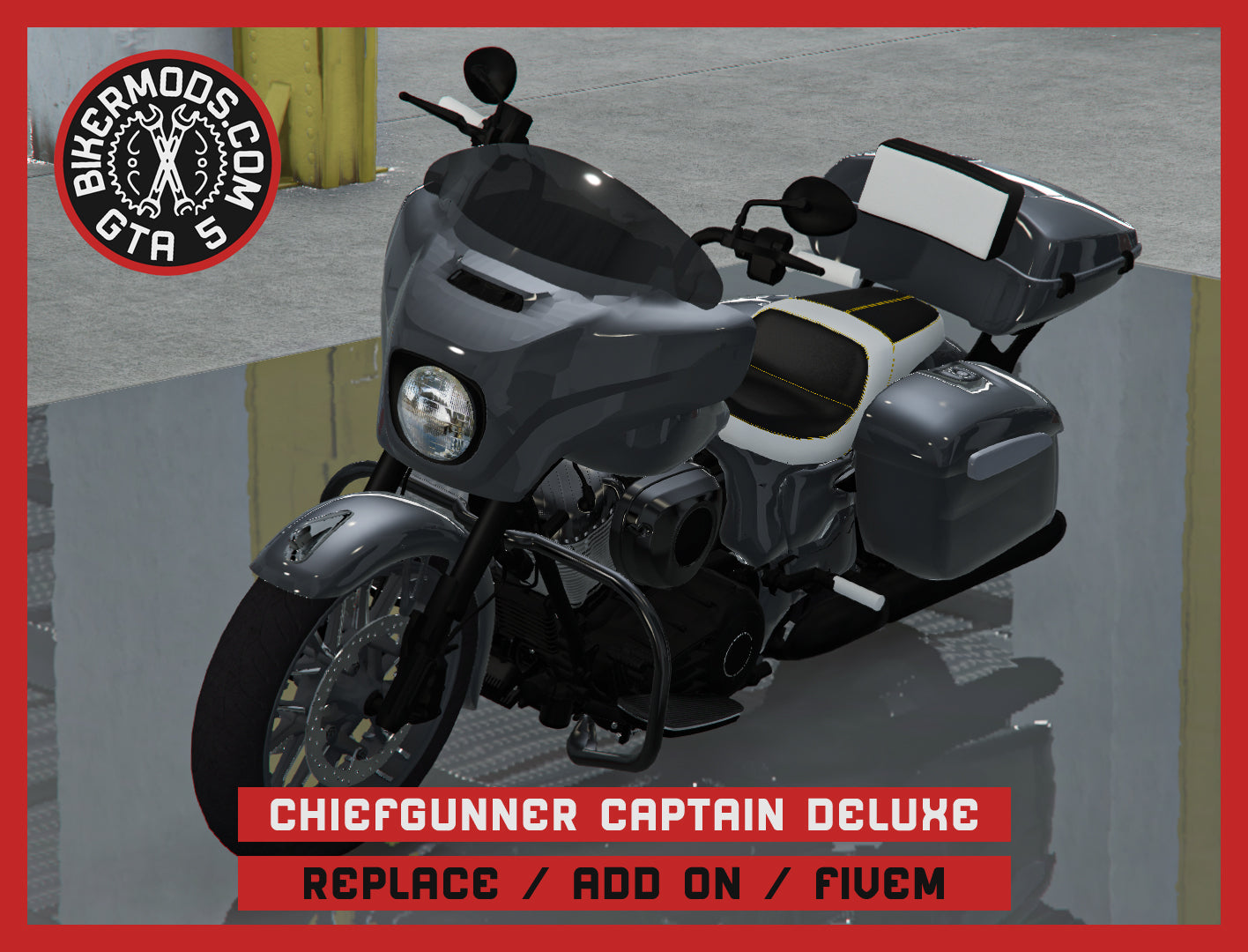 Chiefgunner Captain Deluxe (Replace / Add On / FiveM) 202k Poly