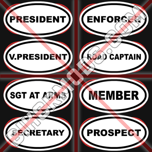 Circle Style Ranks Flash Set Creator Template (Photoshop PSD File) Easy to Edit the Text Yourself