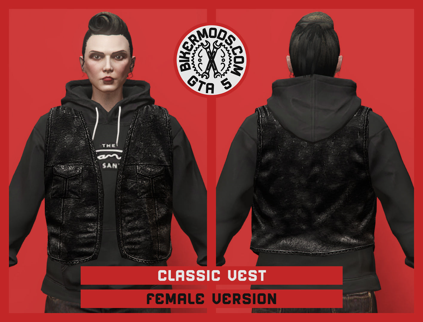 Classic Vest (Female) Hoodie Fit