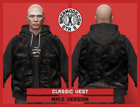 Classic Vest (Male) Hoodie Fit