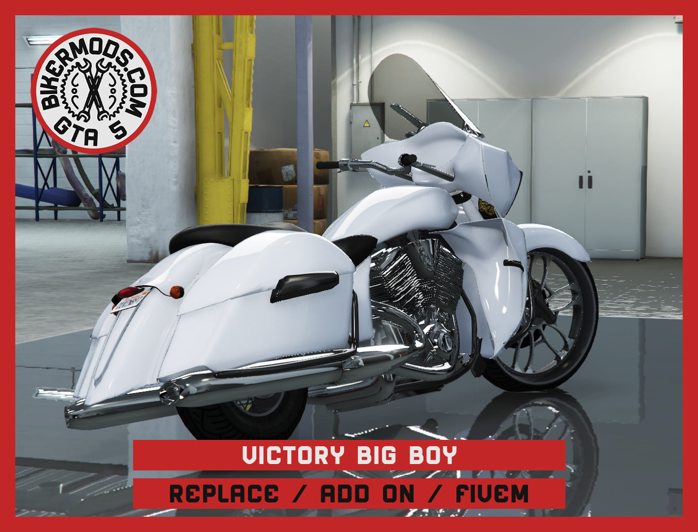 Classic Victory Big Boy (Replace Add On FiveM) 157k Poly