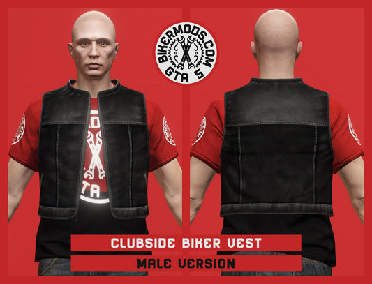 Clubside Biker Vest (Male)
