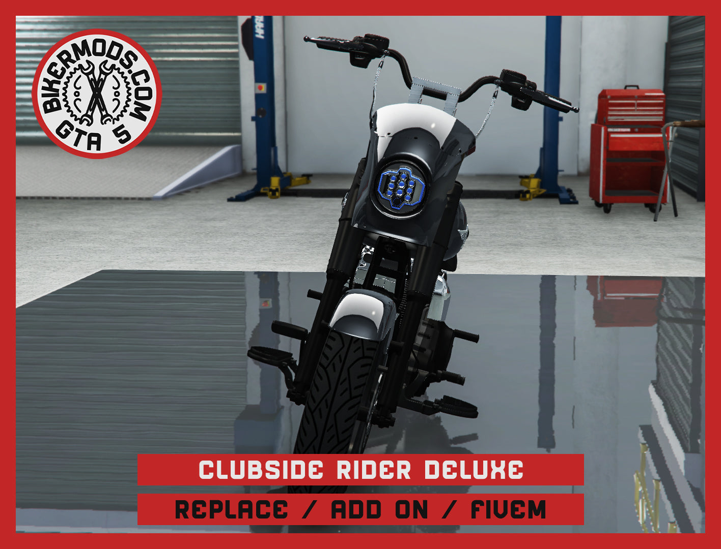 Clubside Rider Deluxe (Replace / Add On / FiveM) 105k Poly