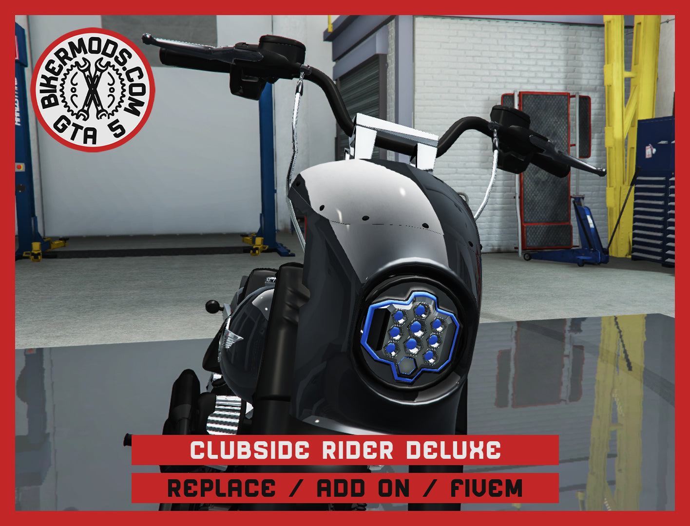 Clubside Rider Deluxe (Replace / Add On / FiveM) 105k Poly