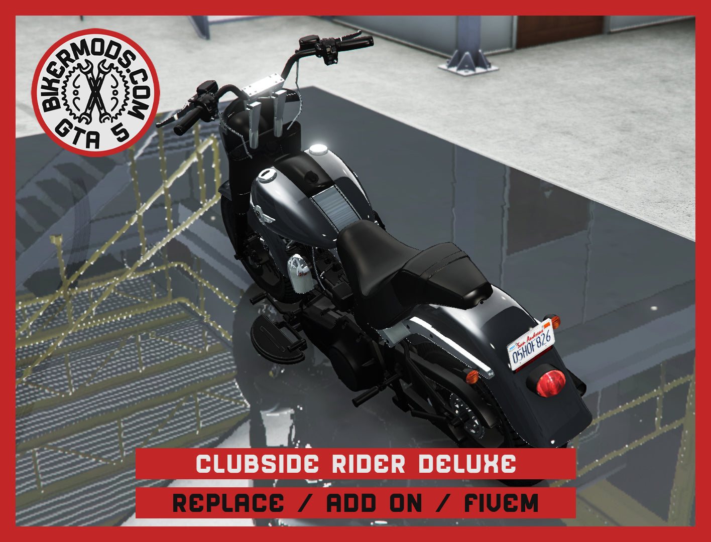 Clubside Rider Deluxe (Replace / Add On / FiveM) 105k Poly