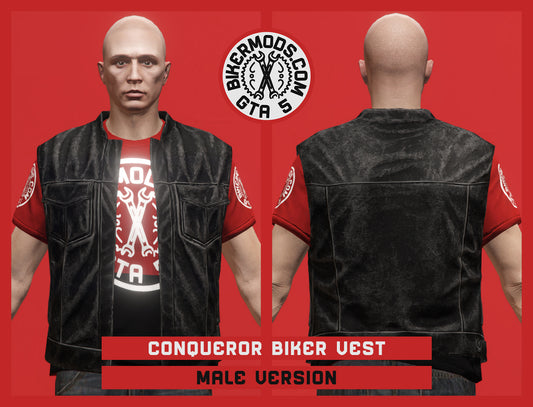 Conqueror Biker Vest (Male)