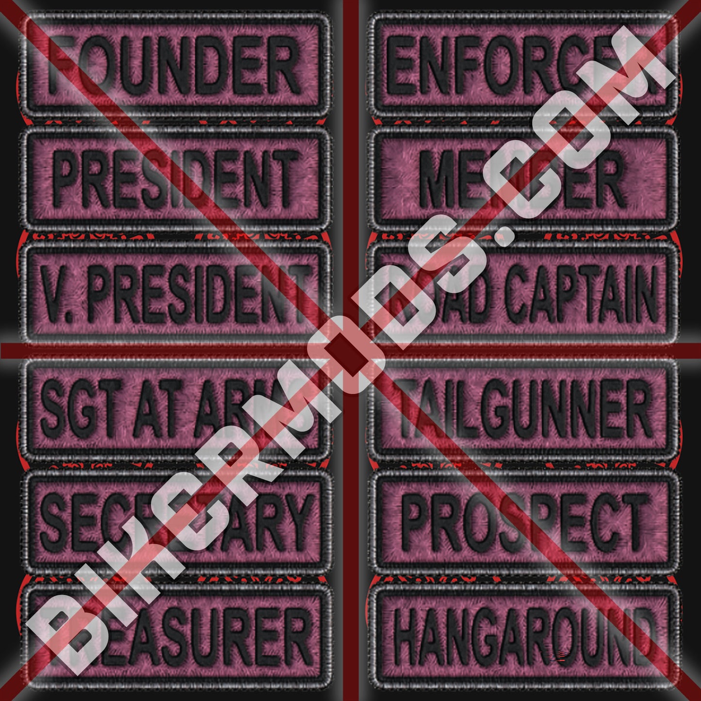 Contrast Generic Ranks Flash Set (Light Pink)