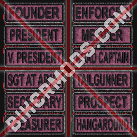 Contrast Generic Ranks Flash Set (Light Pink)