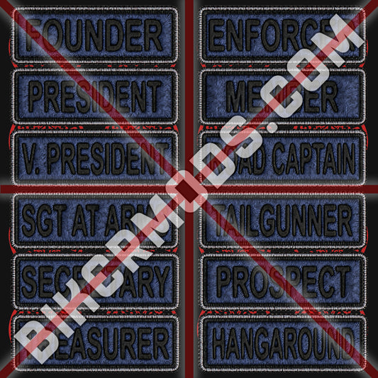 Contrast Generic Ranks Flash Set (Navy Blue)