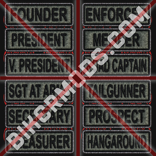 Contrast Generic Ranks Flash Set (Olive Green)