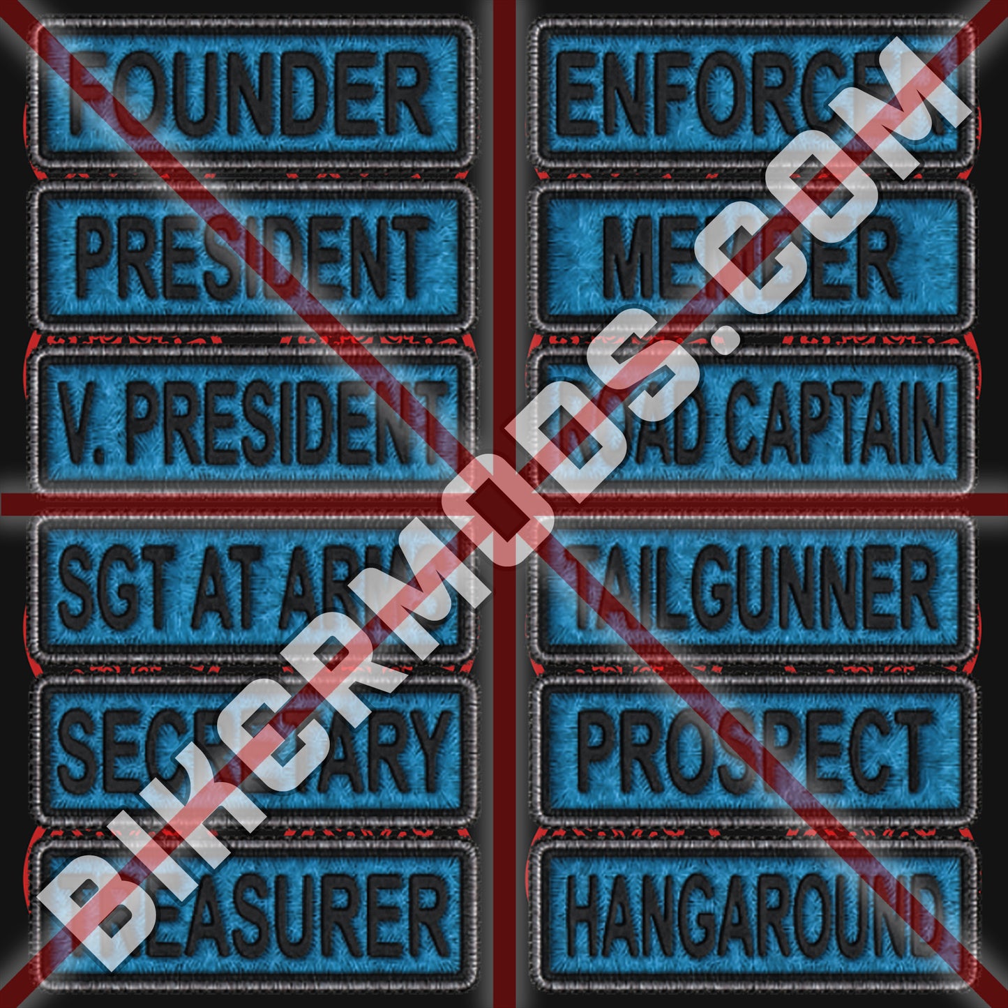 Contrast Generic Ranks Flash Set (Teal)