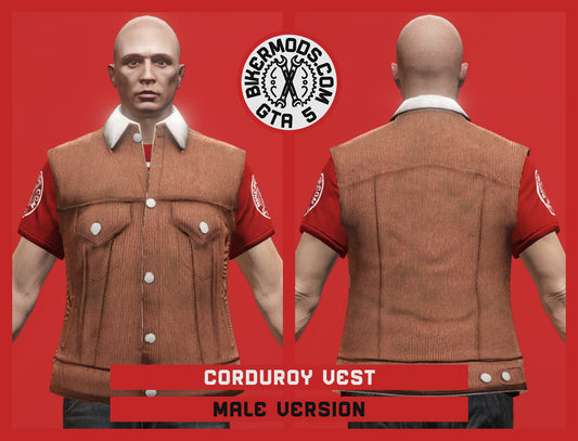 Corduroy Vest (Male)