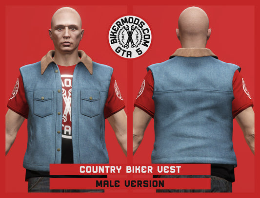 Country Biker Vest (Male)