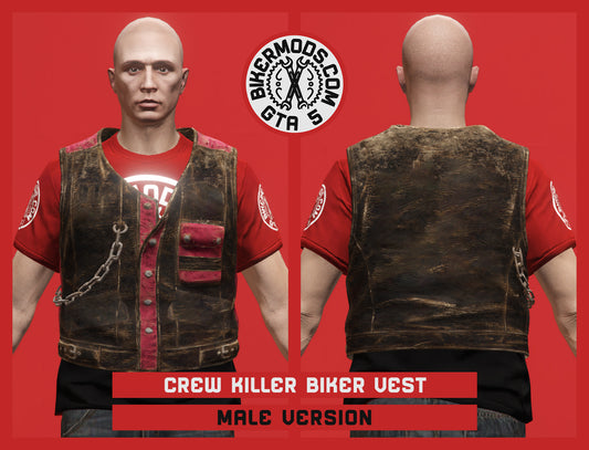Crew Killer Biker Vest (Male)