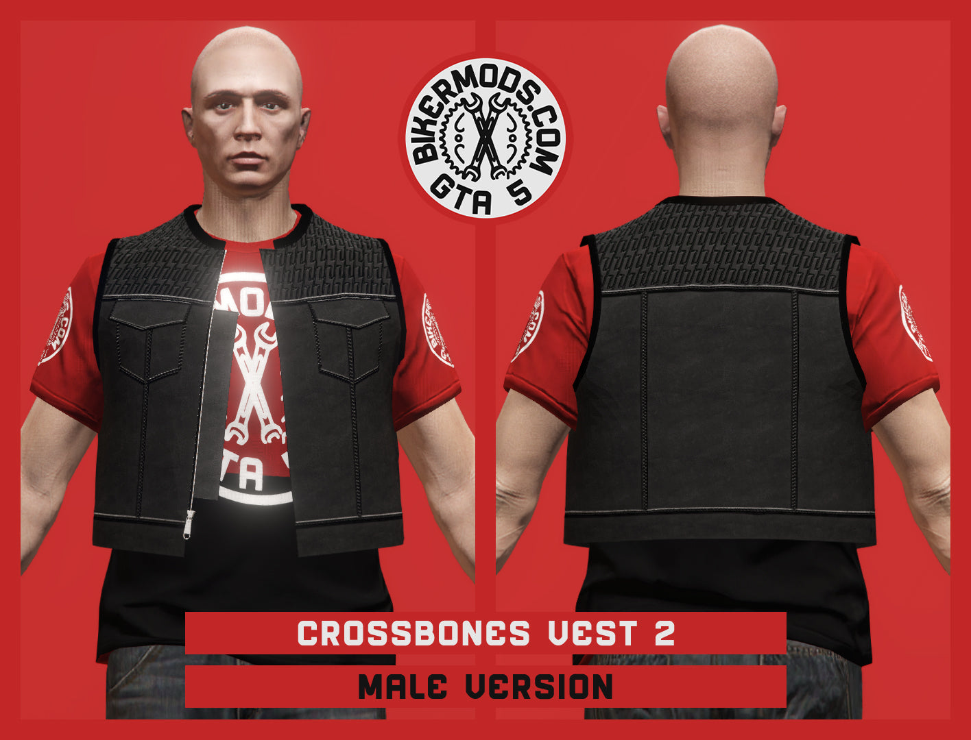 Crossbones Vest 2 (Male)