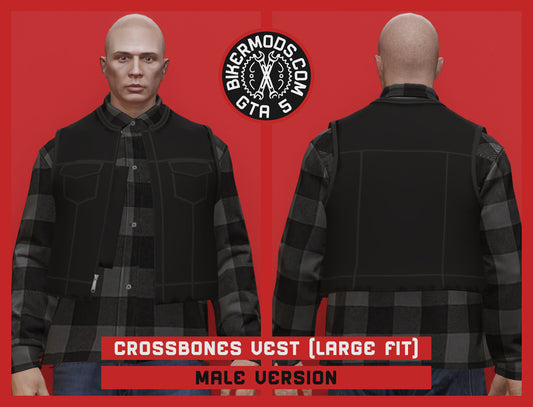 Crossbones Vest (Male) Large Fit