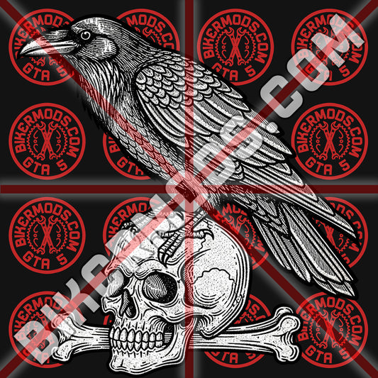 Crow and Bones Emblem