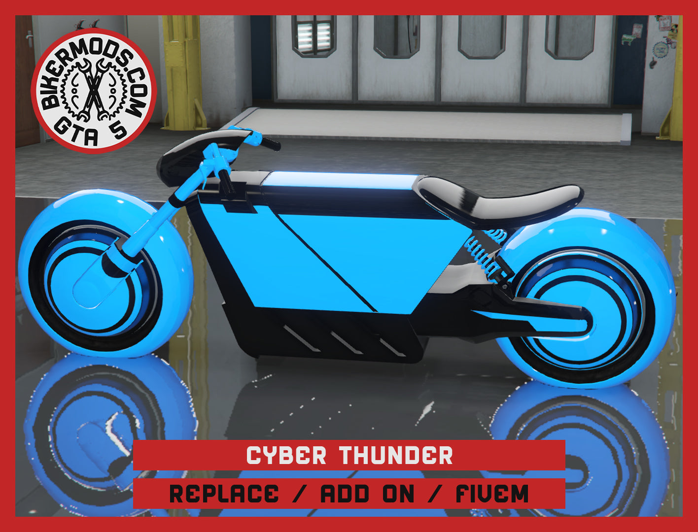 Cyber Thunder (Replace / Add On / FiveM) 52k Poly