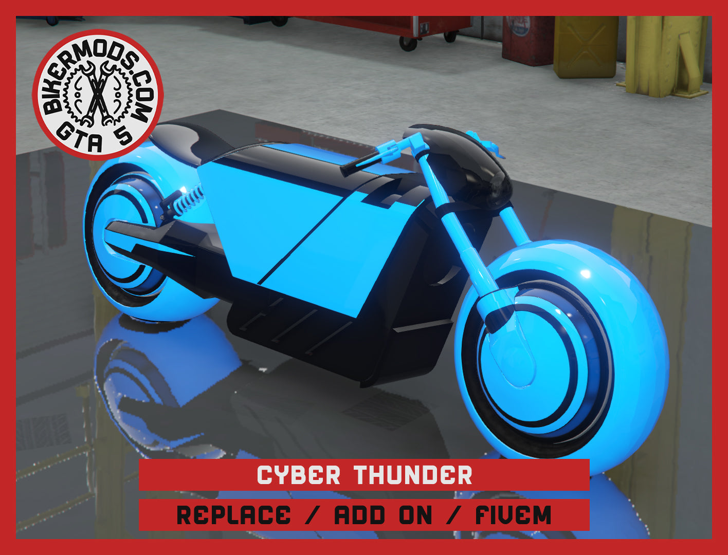 Cyber Thunder (Replace / Add On / FiveM) 52k Poly