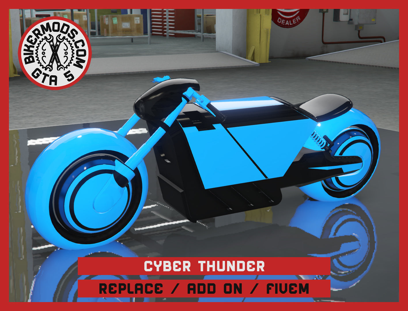 Cyber Thunder (Replace / Add On / FiveM) 52k Poly