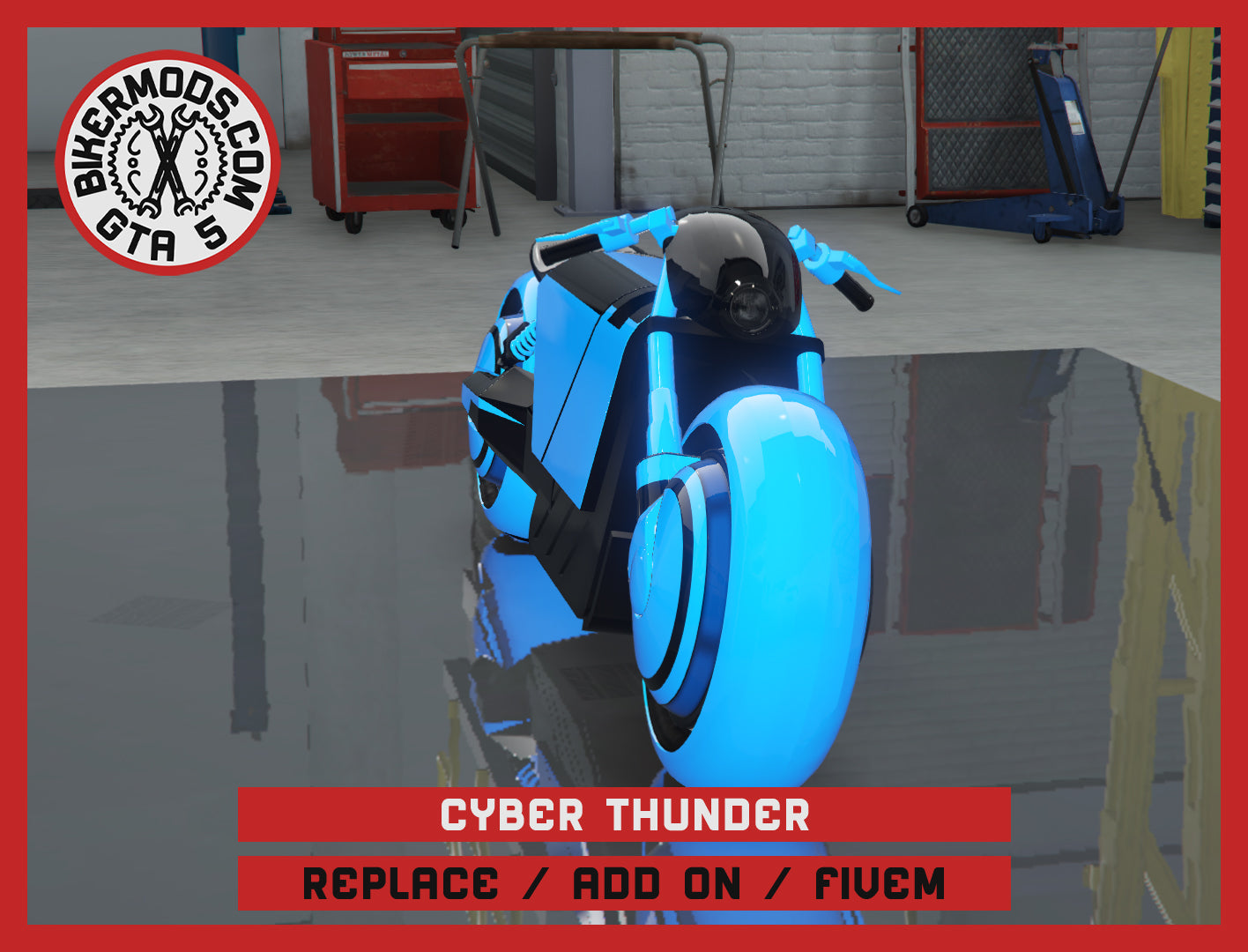 Cyber Thunder (Replace / Add On / FiveM) 52k Poly