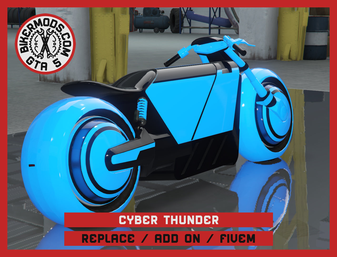 Cyber Thunder (Replace / Add On / FiveM) 52k Poly