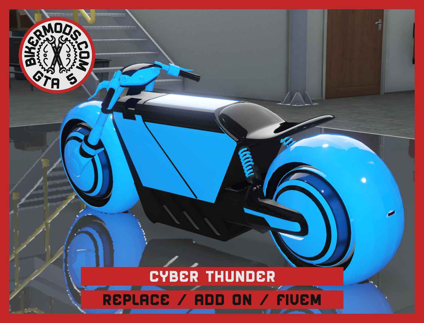 Cyber Thunder (Replace / Add On / FiveM) 52k Poly