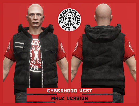 Cyberhood Vest (Male) Black Style