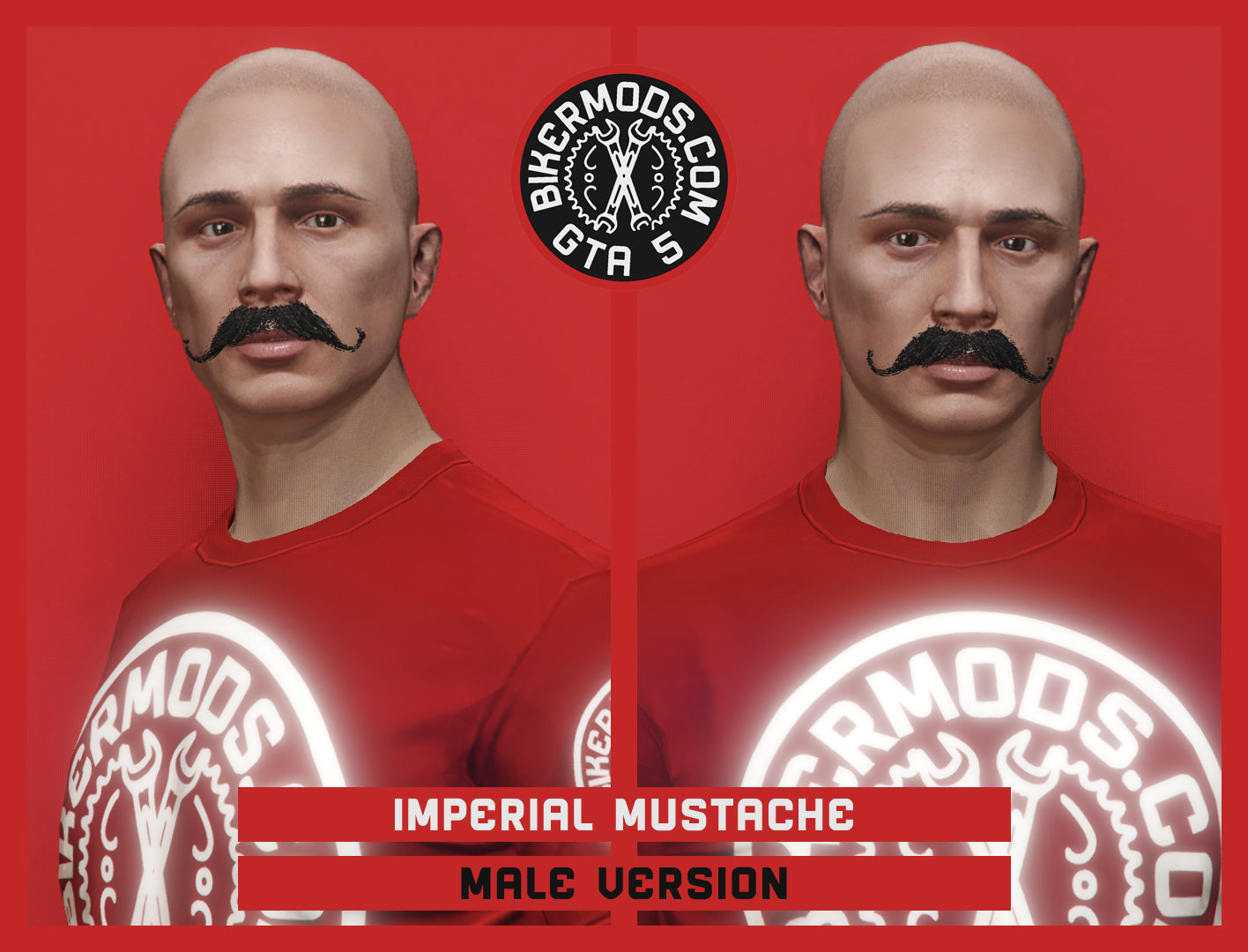 Dark Imperial Mustache