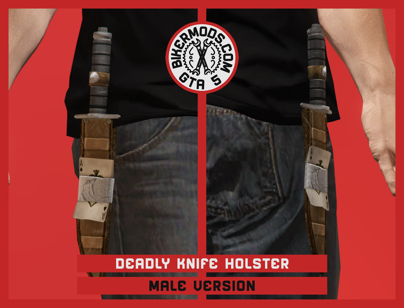 Deadly Knife Holster (Male)