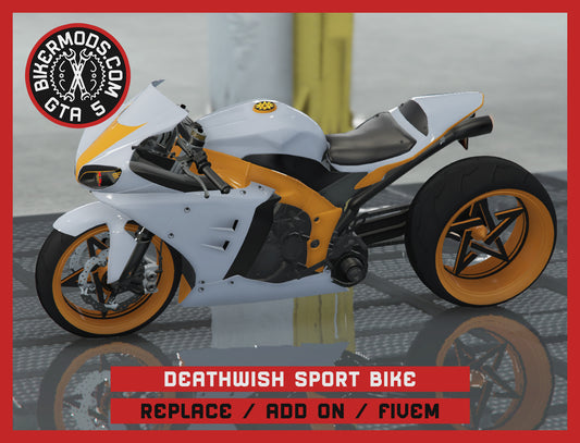 Deathwish Sport Bike (Replace / Add On / FiveM) 96k Poly