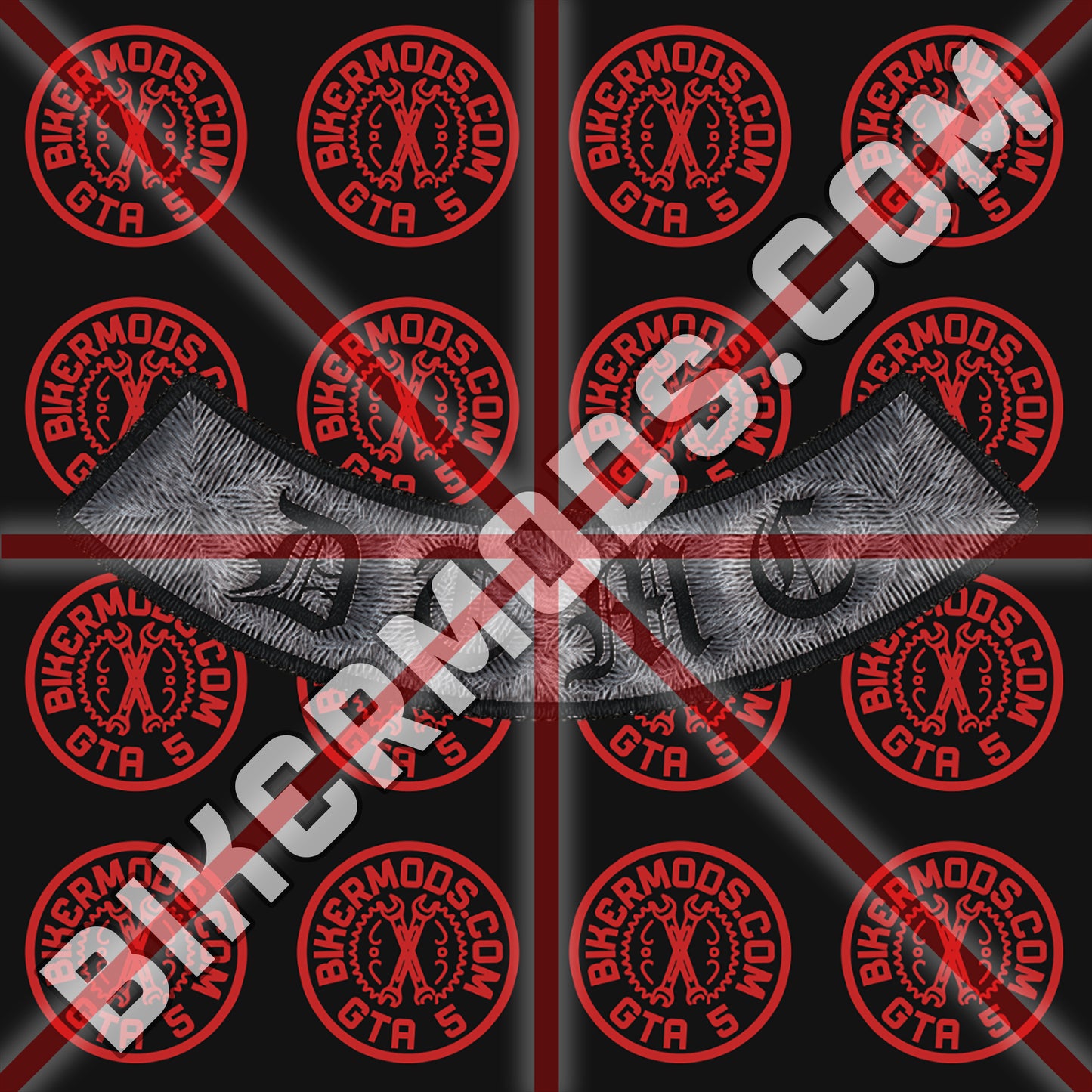 Devil's Tribe MC Bottom Rocker (DTMC)