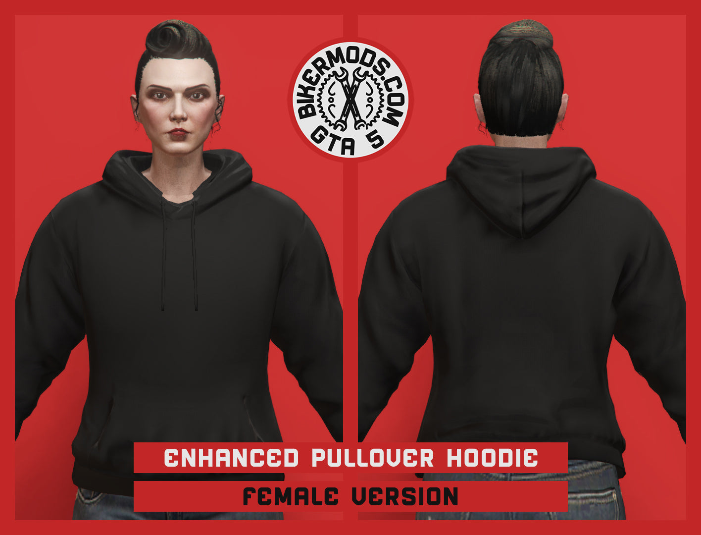 Enhanced New Pullover Hoodie (Female)