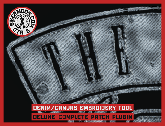 Denim / Canvas / Weathered Embroidery Master Tool (Deluxe Complete Patch Plugin) Amazing NEW FEATURES!