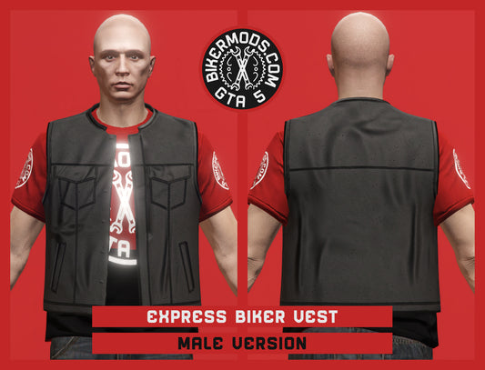 Express Biker Vest (Male) Smooth Style