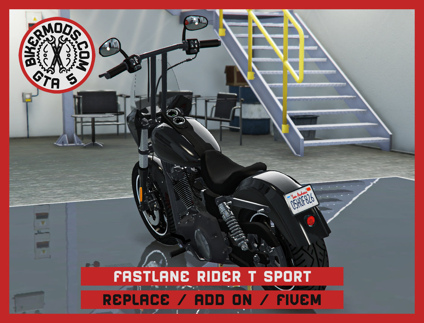 Fastlane Rider T Sport (Replace / Add On / FiveM) 212k Poly