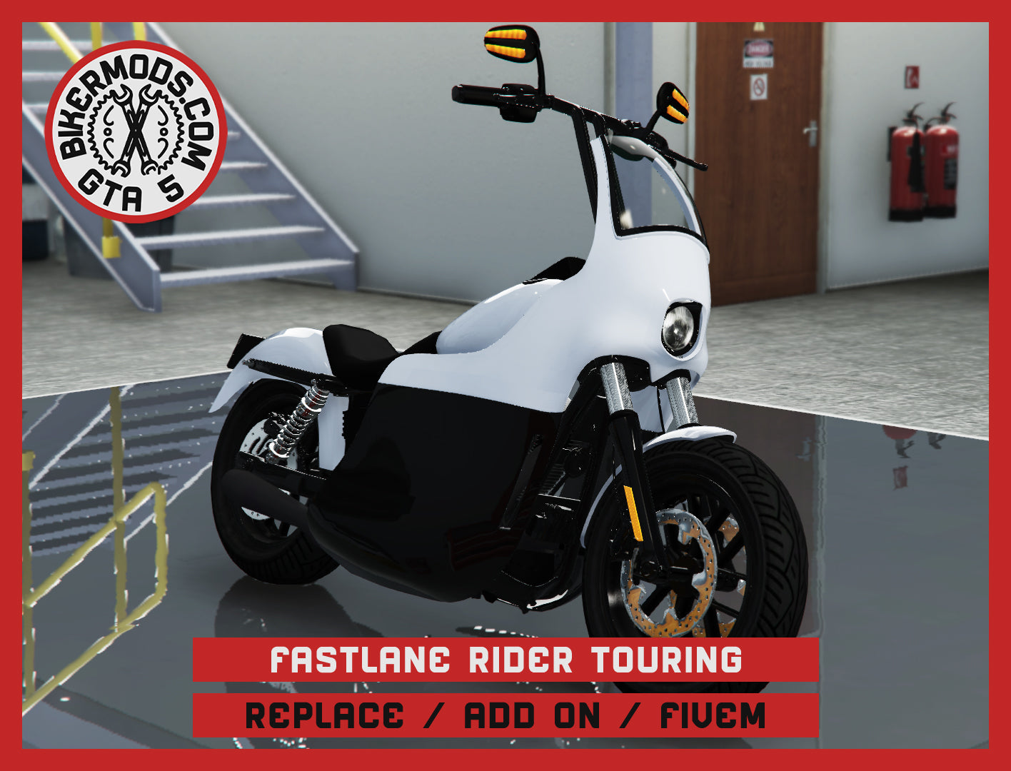 Fastlane Rider Touring (Replace / Add On / FiveM) 219k Poly