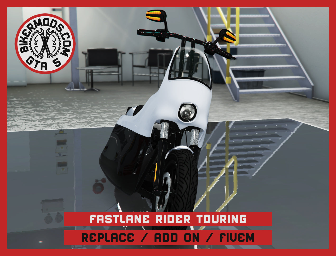 Fastlane Rider Touring (Replace / Add On / FiveM) 219k Poly