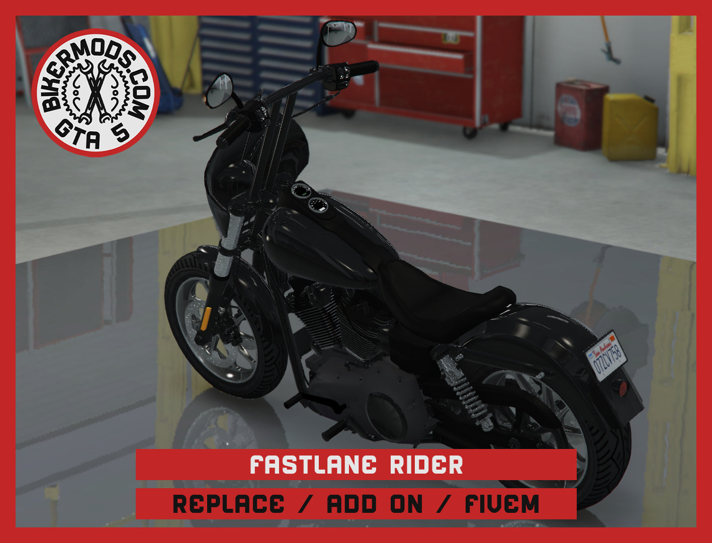 Fastlane Rider (Replace / Add On / FiveM) 205k Poly