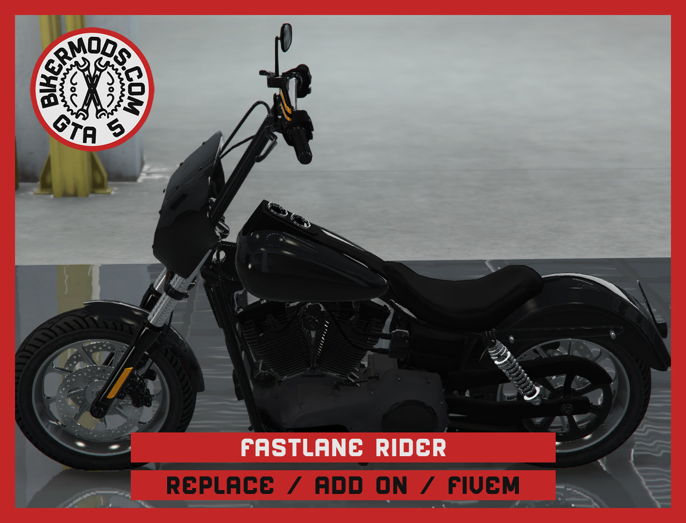 Fastlane Rider (Replace / Add On / FiveM) 205k Poly