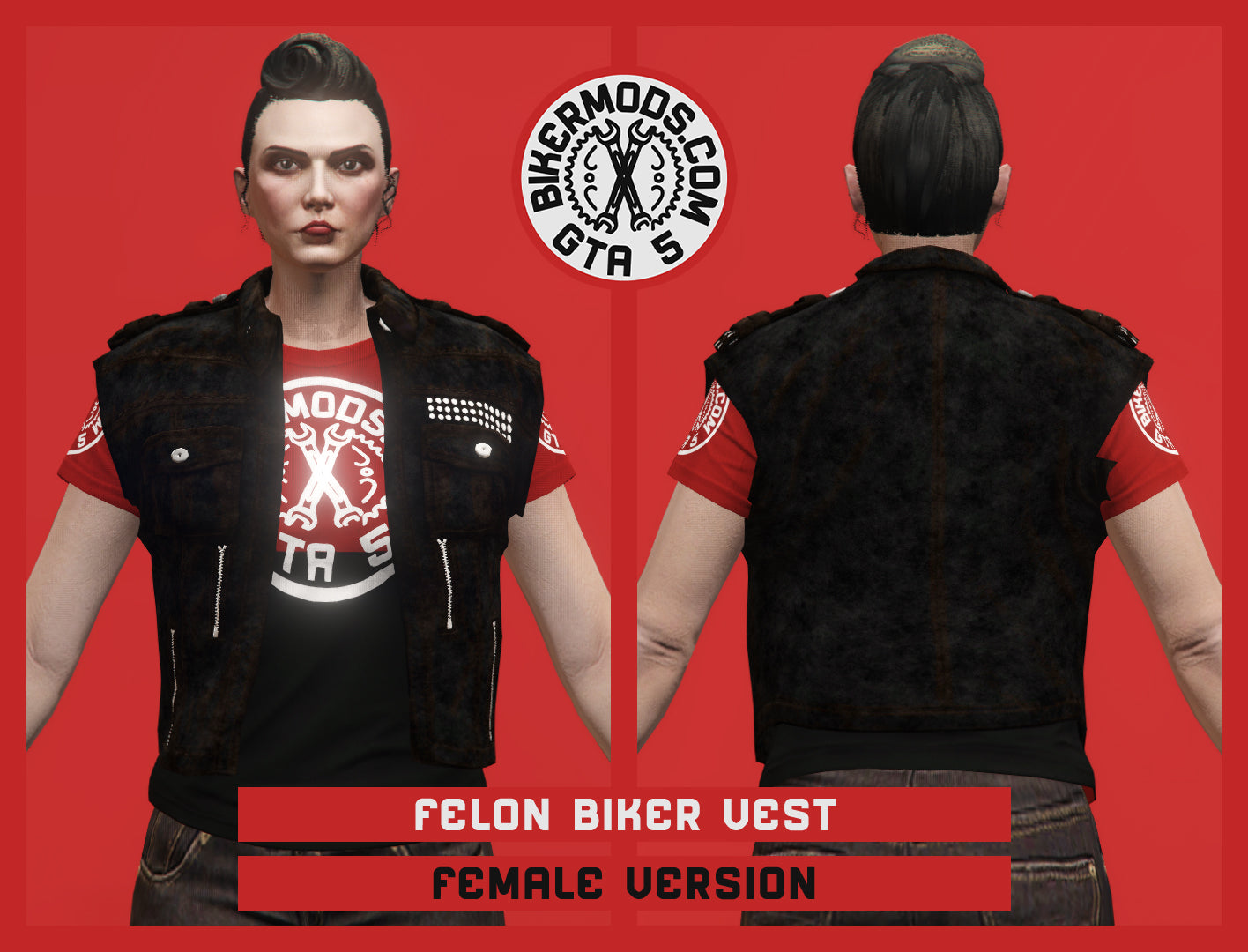 Felon Biker Vest (Female)