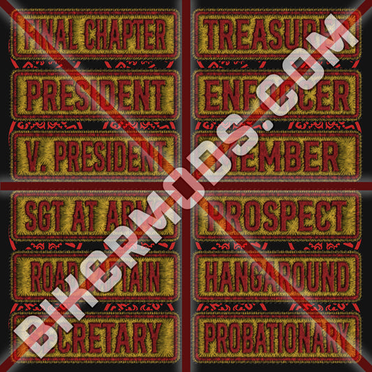 Final Chapter MC - GTA 6 Ranks Flash Set