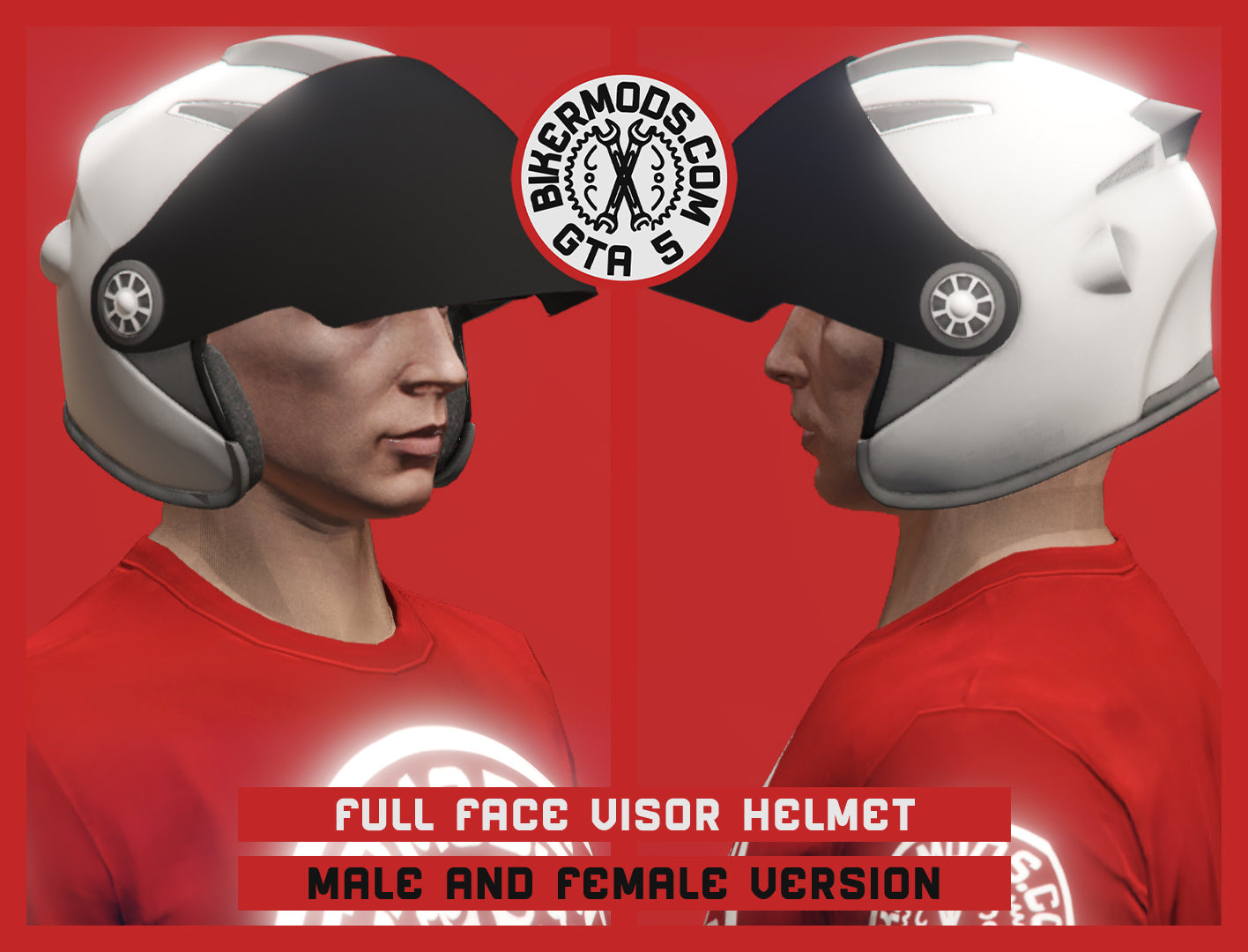 Full Face Visor Helmet