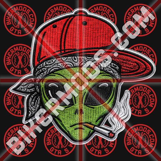 Gangster Alien Emblem