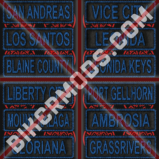 Generic Club Locations Flash Set (Blue)
