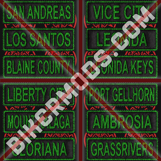 Generic Club Locations Flash Set (Green)