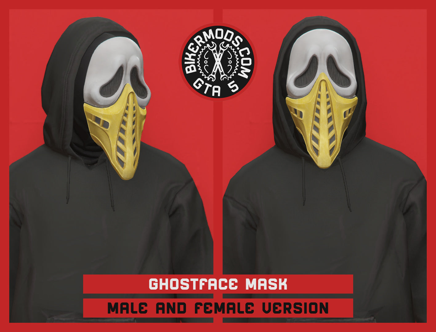 Ghostface Mask (Mortal Kombat 1)