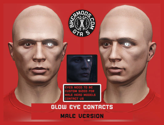 Glow Eye Contacts (Male)
