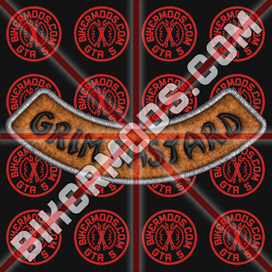 Grim Bastards MC Bastard Bottom Rocker